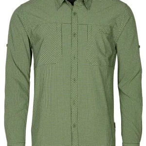 Pinewood Hemd Insect Safe, Pine Green/ Offwhite Sofort Bestellen